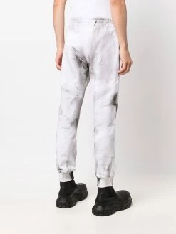 Moschino logo-print detail track pants