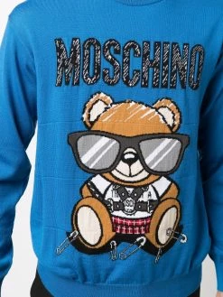 Moschino toy-bear print jumper