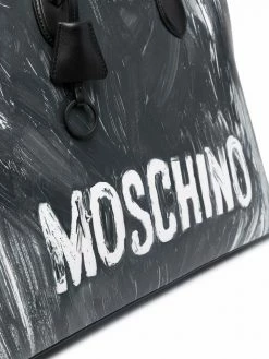 Brand new ๐ฅ Moschino Paint brush print tote bag โ๏ธ 10 Moschino paint brush-print tote bag