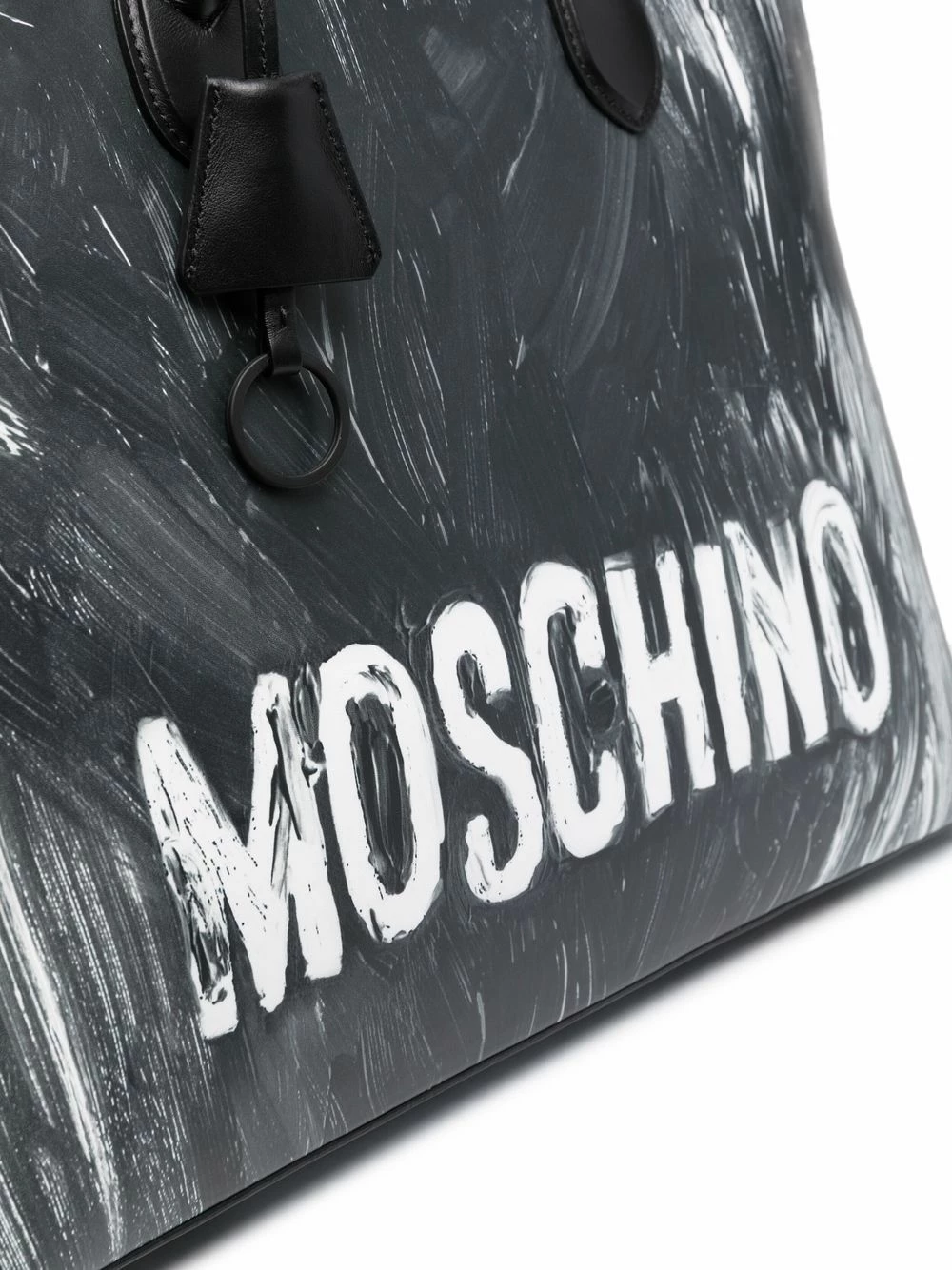 Brand new ๐ฅ Moschino Paint brush print tote bag โ๏ธ 6 Moschino paint brush-print tote bag