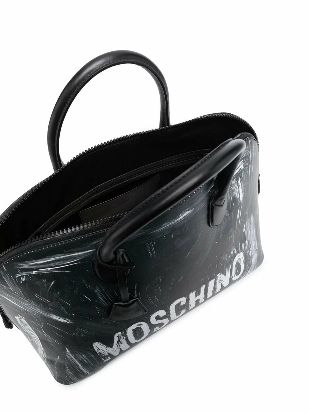Brand new ๐ฅ Moschino Paint brush print tote bag โ๏ธ 7 Moschino paint brush-print tote bag