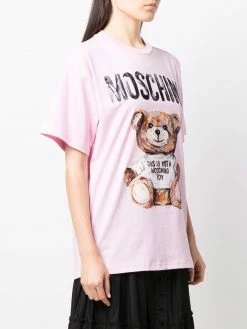 Moschino teddy logo print T-shirt
