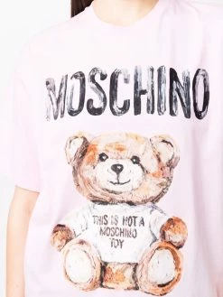 Moschino teddy logo print T-shirt