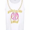 Moschino swim chain print vest