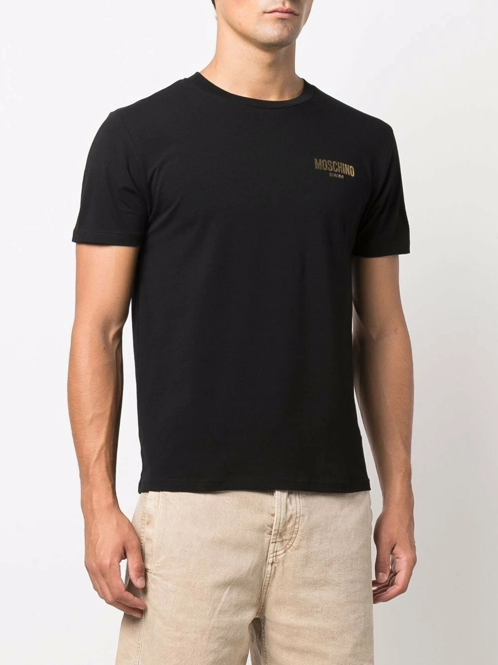 Deals โ๏ธ Moschino Swim logo print T ๐ shirt ๐ 5 Moschino Swim logo-print T-shirt