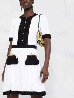 Moschino purse-pocket dress