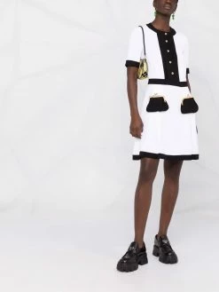 Moschino purse-pocket dress
