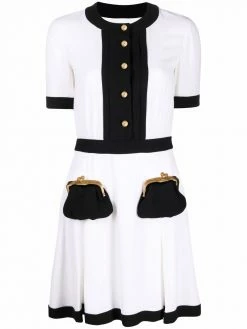 Moschino purse-pocket dress