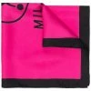 Moschino logo-print silk handkerchief