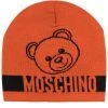 Moschino Teddy Bear-motif intarsia-knit beanie