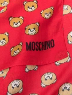 Moschino Toy-Bear pattern scarf