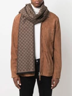 Moschino all-over logo print scarf