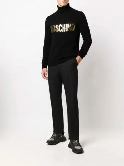 Discount ๐ฅฐ Moschino Painted logo cashmere jumper ๐ 8 Moschino painted-logo cashmere jumper