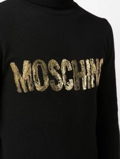 Discount ๐ฅฐ Moschino Painted logo cashmere jumper ๐ 11 Moschino painted-logo cashmere jumper