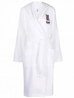 Moschino Underbear cotton bathrobe