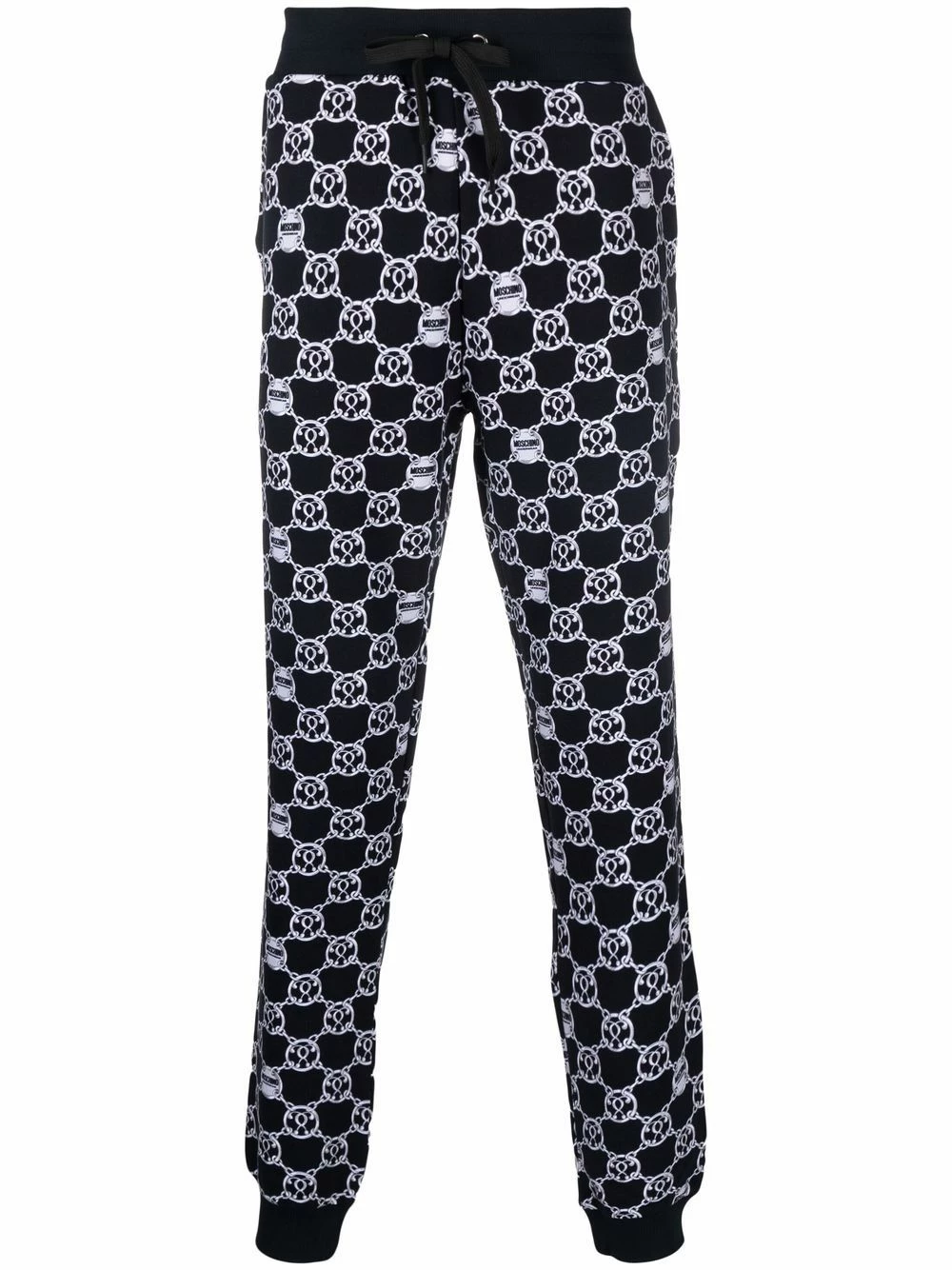 Flash Sale โค๏ธ Moschino Chain logo print joggers ๐ 3 Moschino chain-logo print joggers