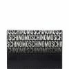Moschino logo-print leather cardholder