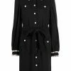 Moschino pearl-embellished shirt dress