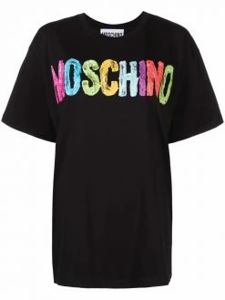 Moschino logo crew-neck T-shirt