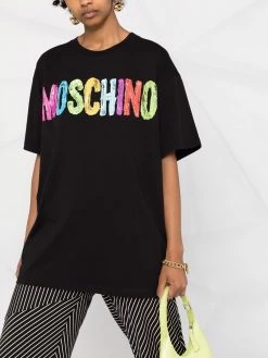 Moschino logo crew-neck T-shirt
