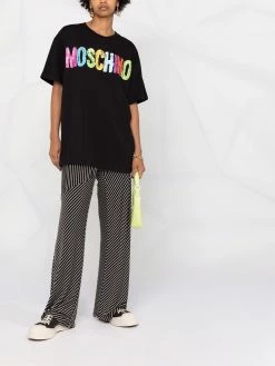 Moschino logo crew-neck T-shirt