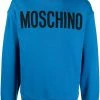 Moschino logo-print crewneck sweatshirt