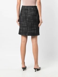 Moschino high-waisted tweed skirt