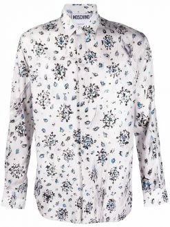 Moschino abstract-print shirt
