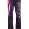 Moschino paint-stroke logo trousers