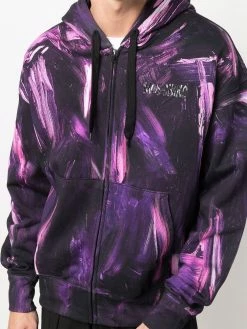 Budget ๐ Moschino Painted effect zipped hoodie ๐ 11 Moschino painted-effect zipped hoodie