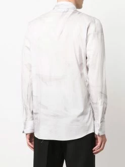 Moschino pleat-panel shirt