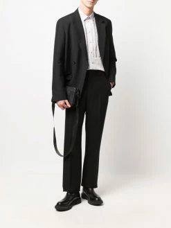 Moschino pleat-panel shirt