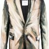 Moschino paintbrush single-breasted blazer