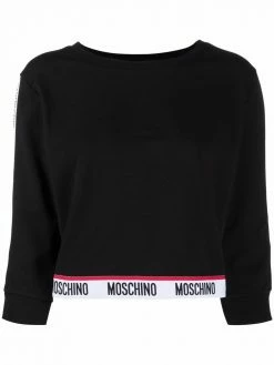 Moschino logo-trimmed sweatshirt