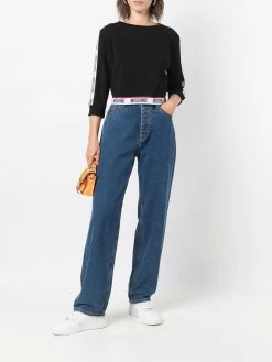 Moschino logo-trimmed sweatshirt