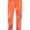 Moschino paint-effect joggers