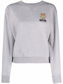 Moschino teddy print lounge sweatshirt