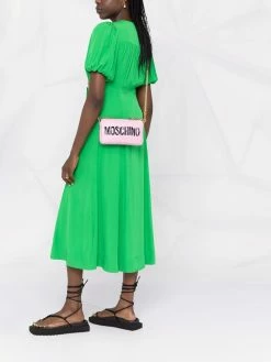 Moschino teddy bear-print clutch bag