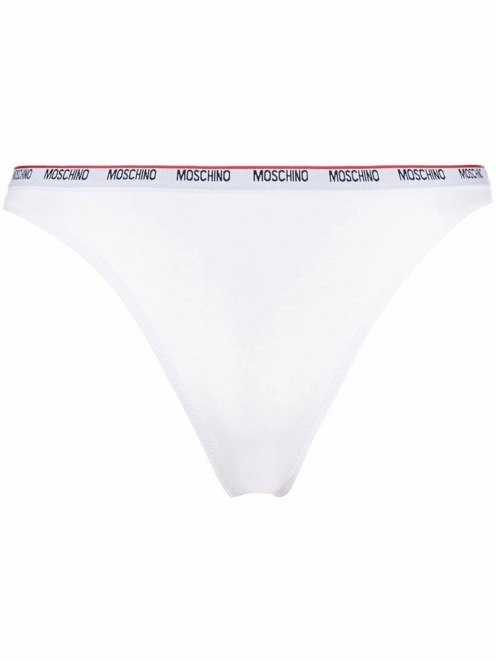 New ๐งจ Moschino Logo waistband thong ๐ 3 Moschino logo-waistband thong