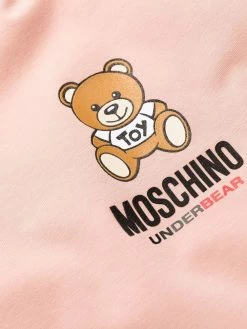 Moschino teddy print longline T-shirt