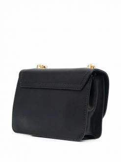 Moschino logo embellished shoulder bag