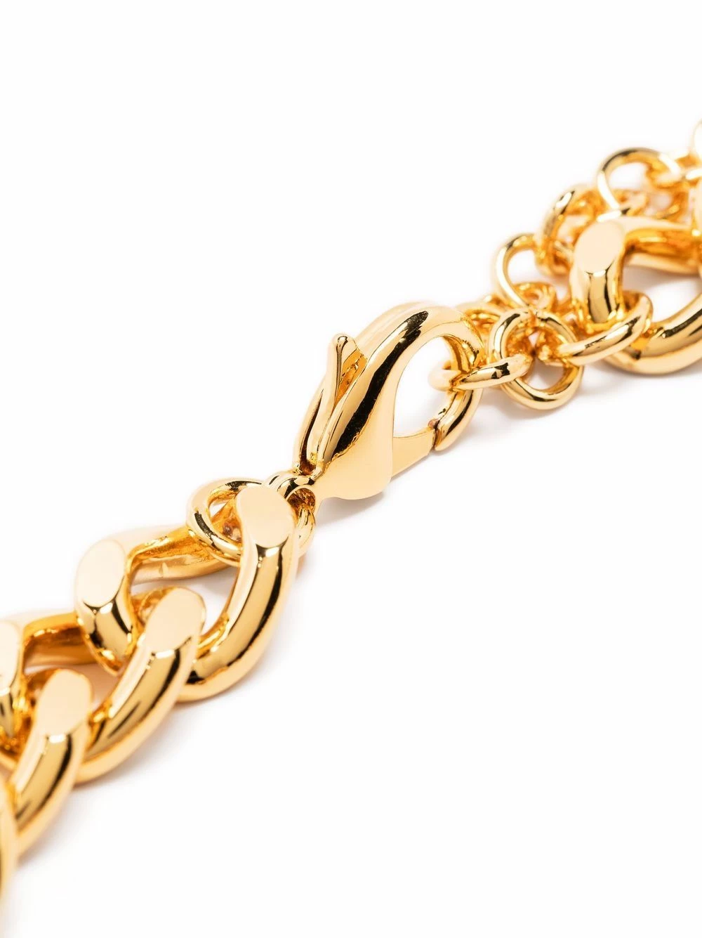 Deals ✨ Moschino Crystal logo curb chain necklace ⭐ 5 Moschino crystal logo curb chain necklace