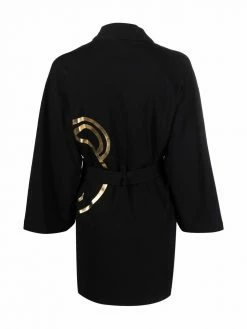 Moschino teddy bear-print robe