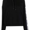 Moschino logo-tape pullover hoodie