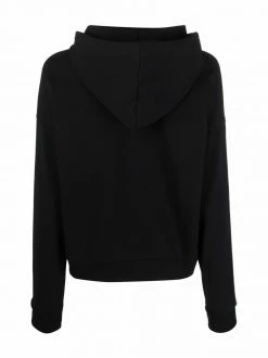 Moschino logo-tape pullover hoodie