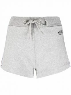 Moschino logo-tape lounge shorts