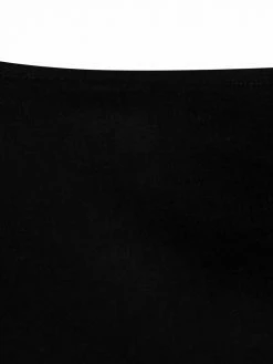 Moschino logo-print draped cover-up