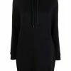 Moschino logo-print hoodie dress