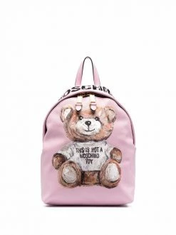 Moschino teddy bear logo backpack