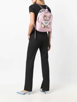 Moschino teddy bear logo backpack